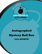 Load image into Gallery viewer, Autographed Mystery Ball Box