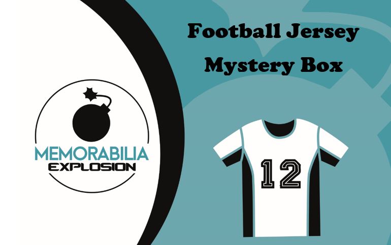 Current Star Signed Football Jersey Mystery Box