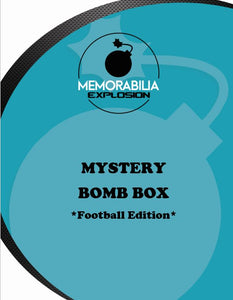 Mystery Bomb Box - Autographed Jersey & Helmet - Football Edition
